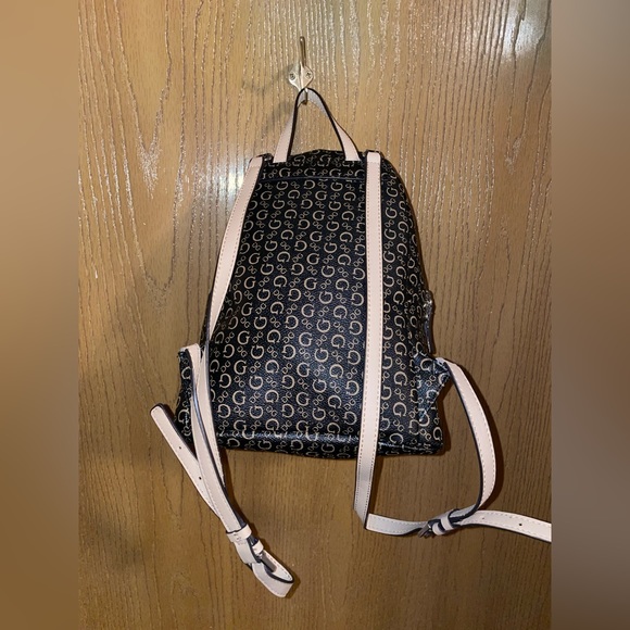 Brown Logo Guess Backpack - Picture 2 of 3
